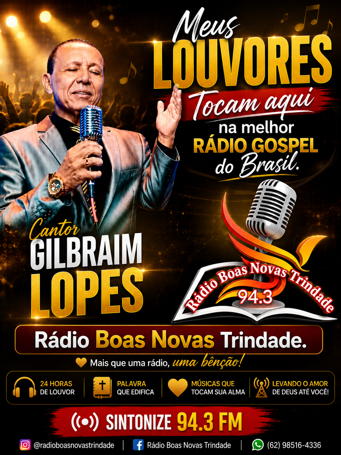 Cantor Gilbraim Lopes